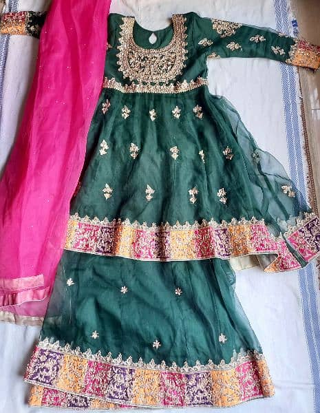 mehndi dress/party wear /sharara 1