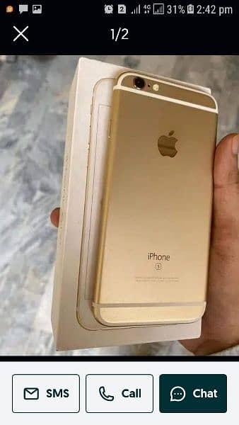 iPhone 6s 128 GB memory PTA approved 03314039830 0