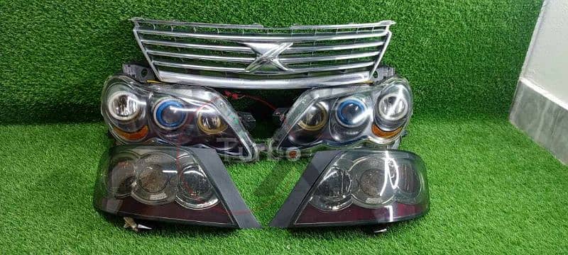 Toyota Mark X Genuine Headlights and Tail Lights 3