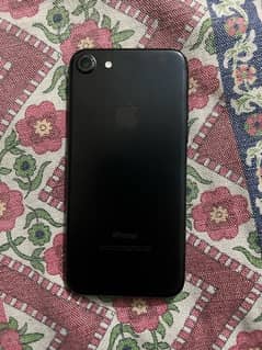 iphone 7 black' PTA approved' 128 gb' GLASS break' All OK