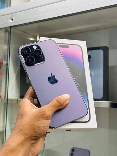 iPhone 14pro max 256 GB 03230916581 my what'sap 1