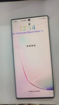 samsung Note 10 plus 8 256