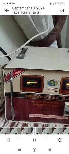 Universal Stablizer 5000 watt 7