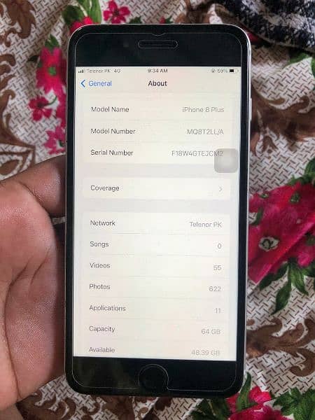 I phone 8 plus 64 GB pta approved 4