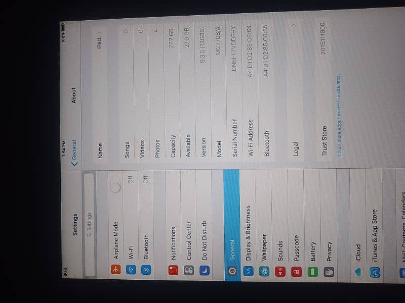 ipad for sale no fault 5