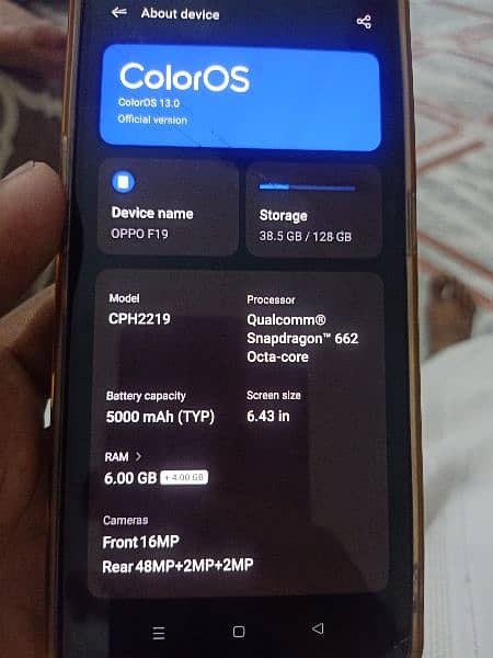 oppo f19 only set 6+4gb 128gb official approve 1