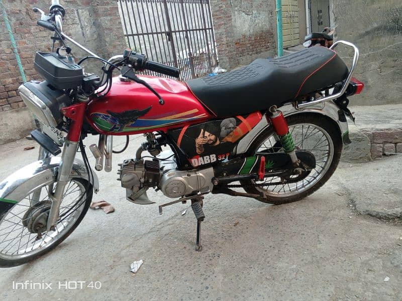 Ravi china bike 70cc good condition 2022 exchange offer possible 2