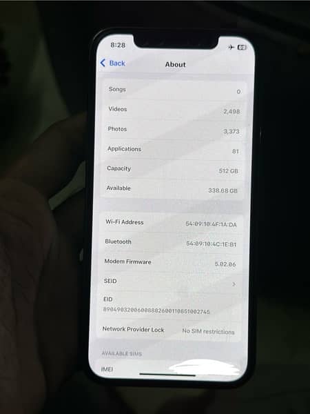 Iphone 12 pro 512 GB factory unlock 5