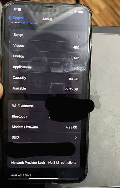 iphone 11 pro max Fu Non pta 7