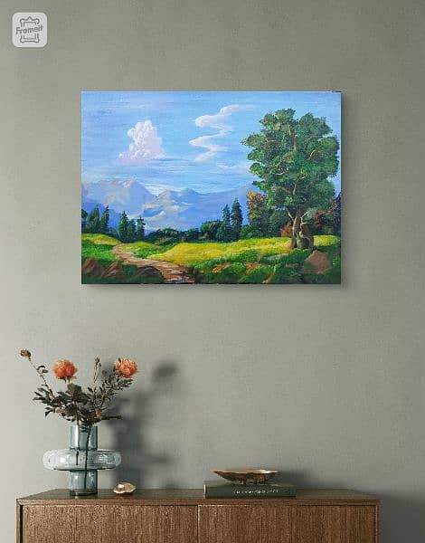 beautiful landscape painting for sale 0