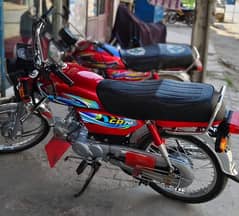 I am selling my new Honda cd 70