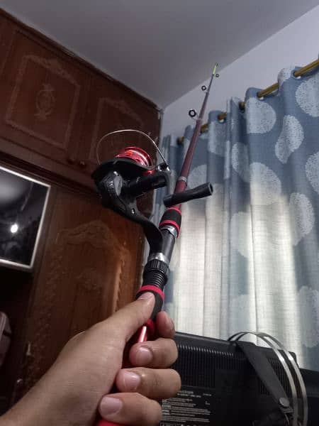 Fishing rod with XM200-3 0