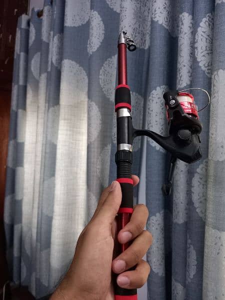 Fishing rod with XM200-3 1