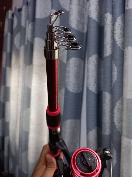 Fishing rod with XM200-3 4