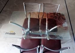 Dining table with 4 chairs