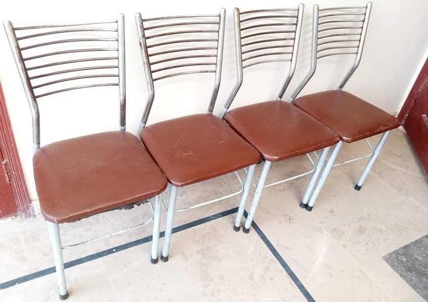 Dining table with 4 chairs 6