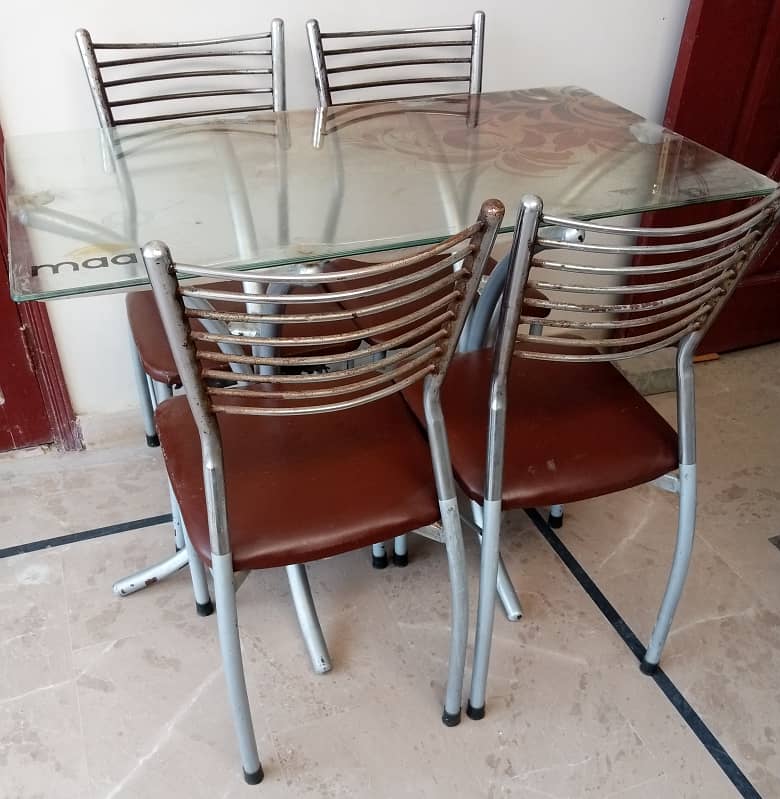 Dining table with 4 chairs 9