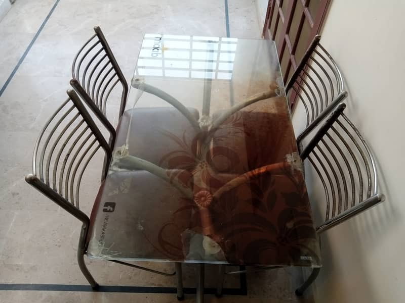 Dining table with 4 chairs 10