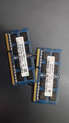 Hynix 8GB DDR3 RAM 1600 MHz ( 2x 4GB ) for Laptop 0