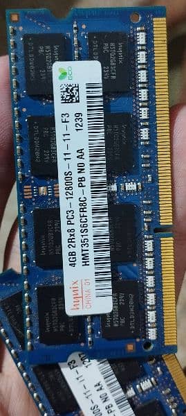 Hynix 8GB DDR3 RAM 1600 MHz ( 2x 4GB ) for Laptop 1