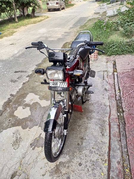 Honda CD 70 lush condition with VIP number 3