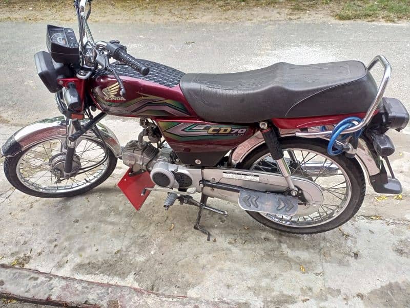 Honda CD 70 lush condition with VIP number 6