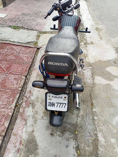 Honda CD 70 lush condition with VIP number 8