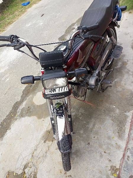 Honda CD 70 lush condition with VIP number 9