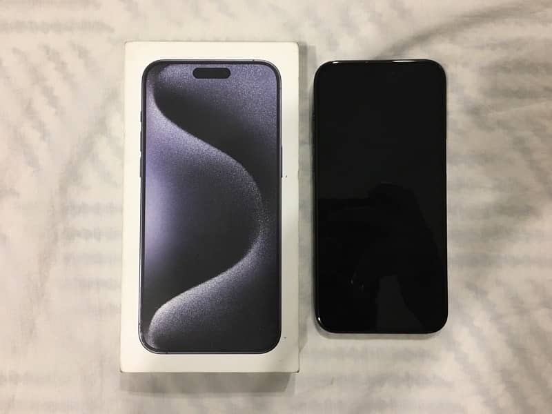 iphone 15ro max 256gb pta approved blue 0