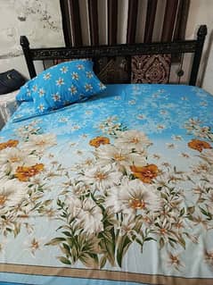 sold almost new king size bed with mattress