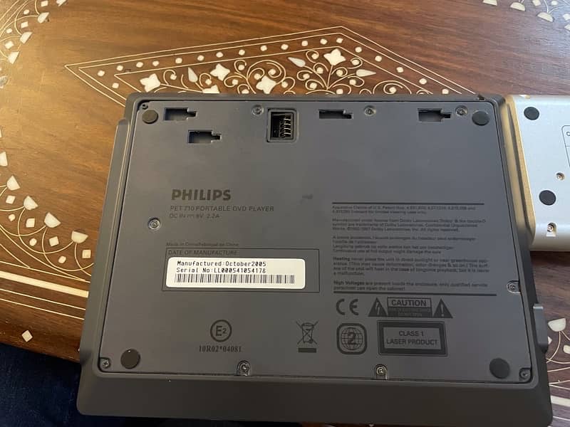 Phillips portable dvd player 4