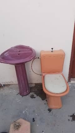 Wash Basin & Toilet 0