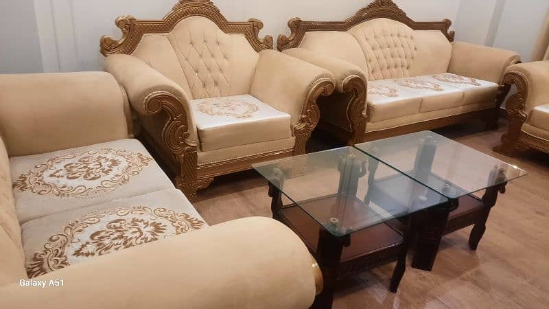 12 Seater Slightly Used Sofa Set For Sale 2