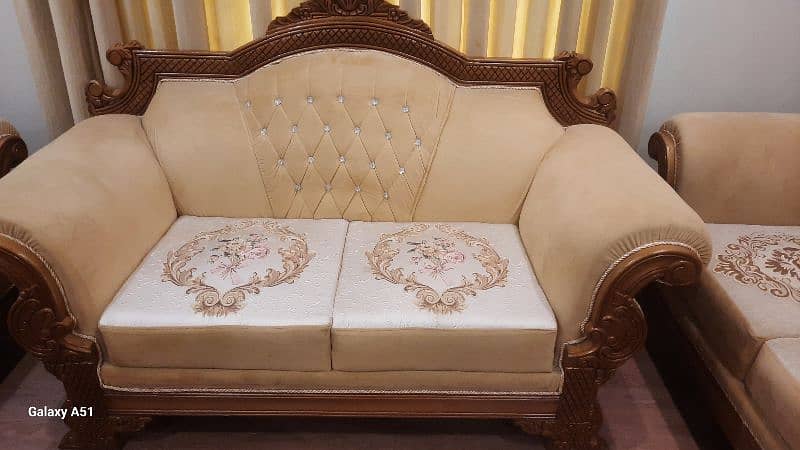 12 Seater Slightly Used Sofa Set For Sale 5