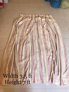 Different sizes 9 pcs curtains available all in good condition 0