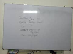 full size white board just one month use