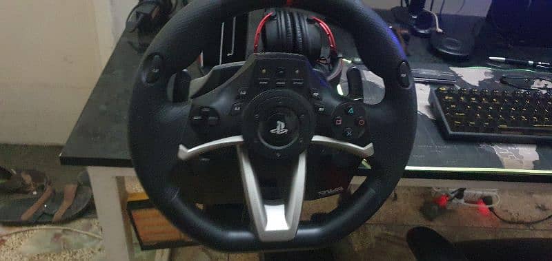 hori steering wheel pc ps4 ps3 1