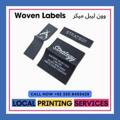 Woven labels | Custom Woven Labels | Satin Clothing Labels