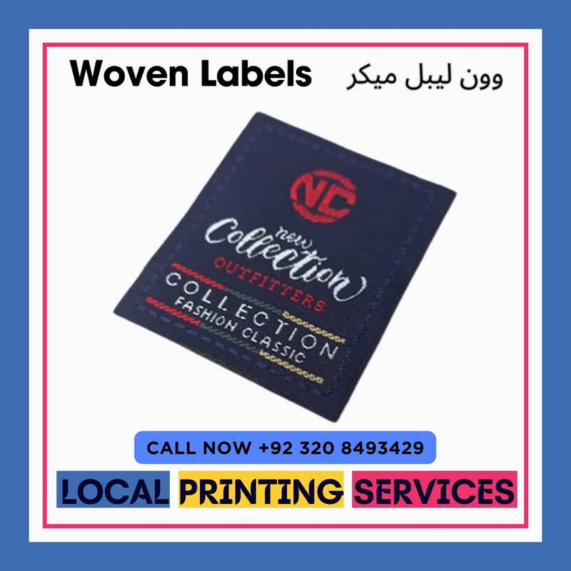 Woven labels | Custom Woven Labels | Satin Clothing Labels 2