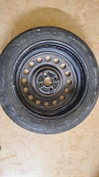 Spare wheel (kumho 165/60 R 15 77H) 0