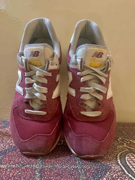 Newbalance shoes maroon colour 3