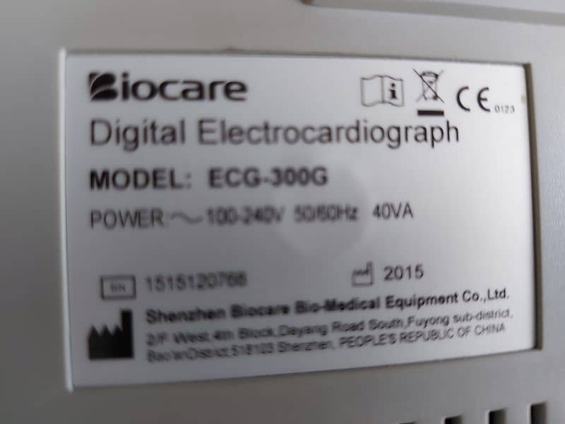 BIOCARE ECG-DIGITAL THREE CHANNEL ECG (WITH INTERPRETATION) – 300G 6