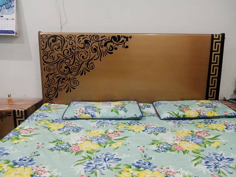 king size bed set with matress 1