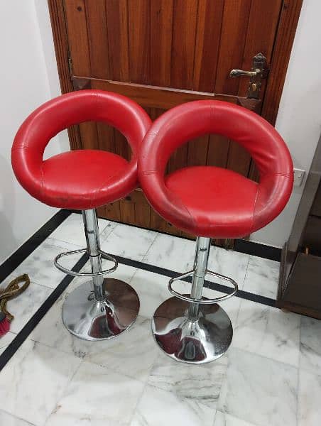 Revolving coffee chairs/ Bar stools / Reception Chairs 1