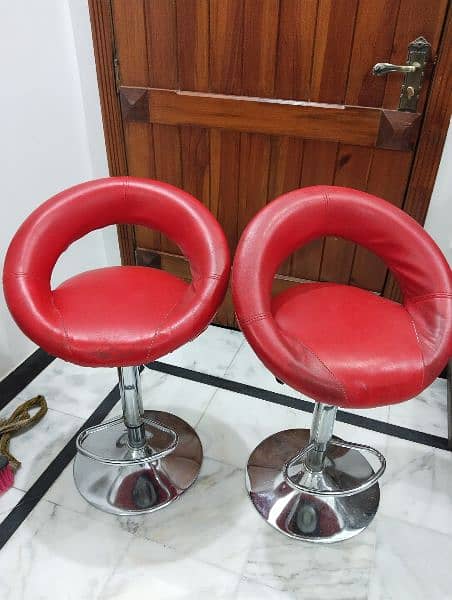 Revolving coffee chairs/ Bar stools / Reception Chairs 2