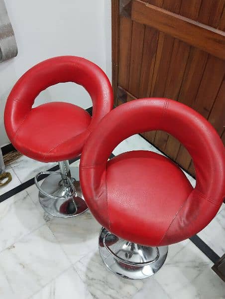 Revolving coffee chairs/ Bar stools / Reception Chairs 5