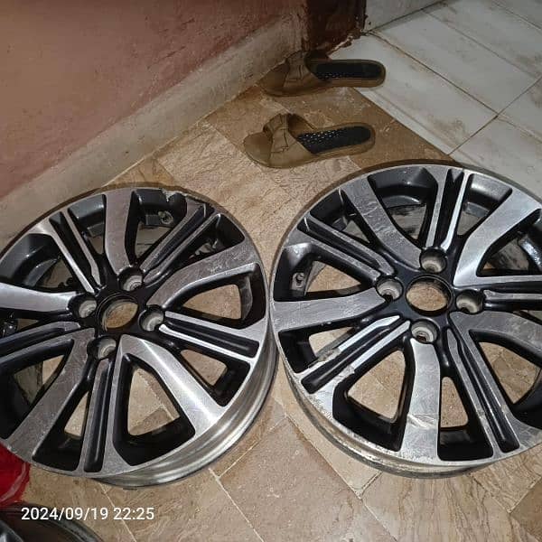 civic alloy rim new city brv 2