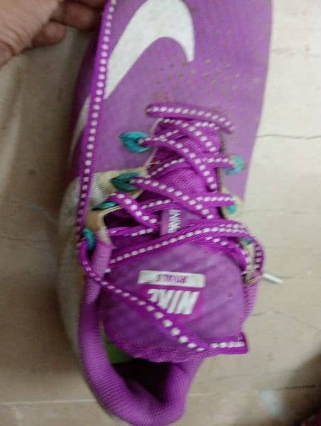 UK size4 purple Nike rival S 1