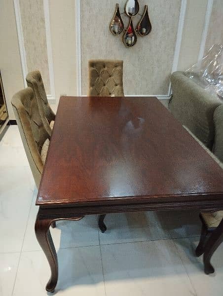 Dining table 6 x 3.75 ft 1