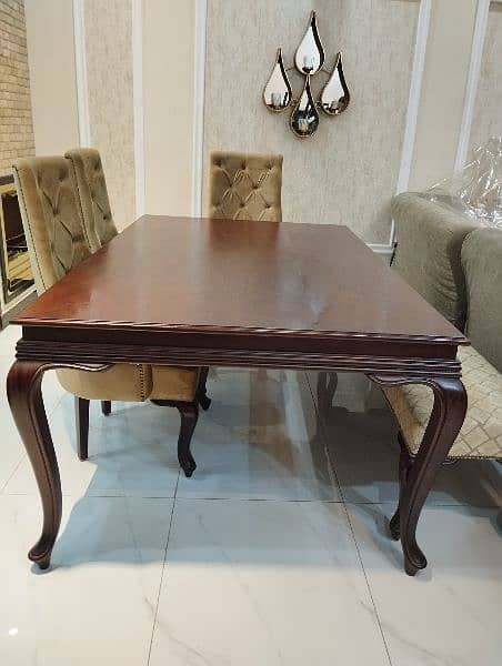 Dining table 6 x 3.75 ft 3